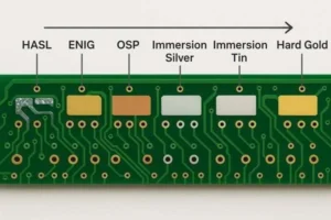پوشش نهایی برد مدار چاپی (PCB Surface Finish)