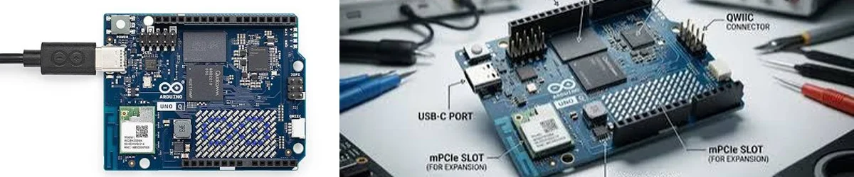 سختافزار Arduino UNO Q؛ بررسی پردازنده و حافظهها