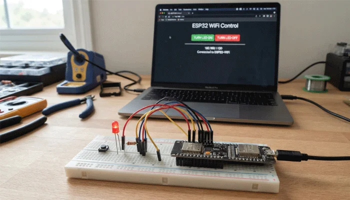 esp32 led